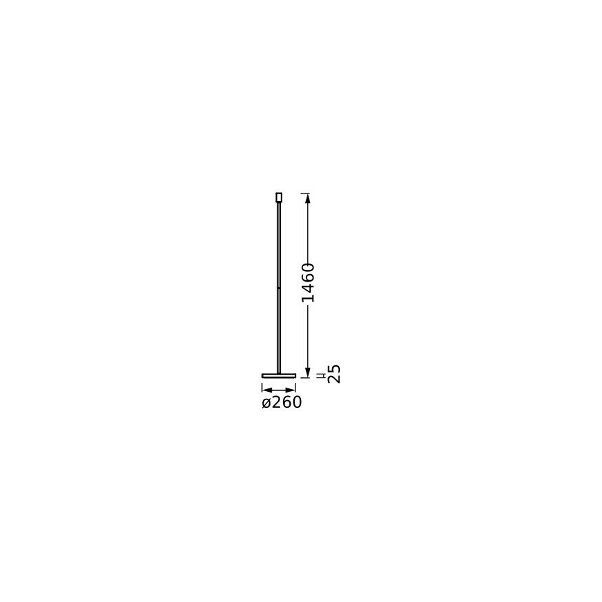 Ledvance - Pied de lampe DECOR STICK 1xE27/40W/230V beige