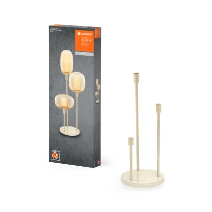 Ledvance - Pied de lampe DECOR STICK 3xE27/40W/230V beige