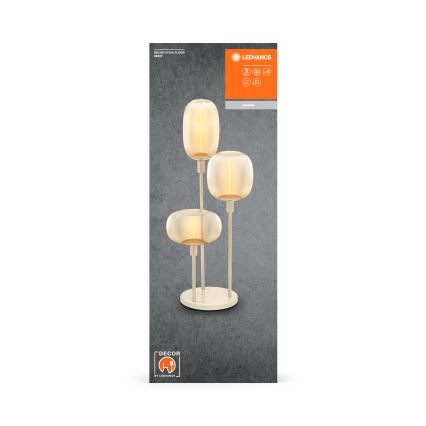 Ledvance - Pied de lampe DECOR STICK 3xE27/40W/230V beige