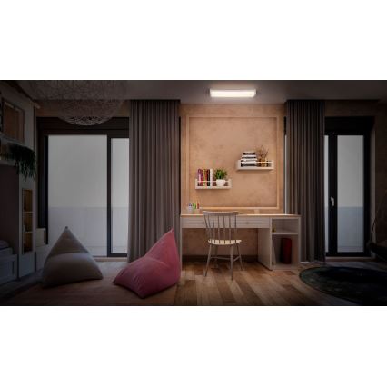 Ledvance - Plafonnier à intensité variable LED OFFICE LINE LED/20W/230V 60 cm + télécommande