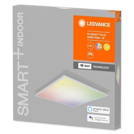 Ledvance - Plafonnier à intensité variable LED RGBW SMART+ PLANON LED/36W/230V Wi-Fi