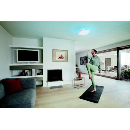 Ledvance - Plafonnier à intensité variable LED RGBW SMART+ ORBIS LED/28W/230V 3000-6500K Wi-Fi blanc