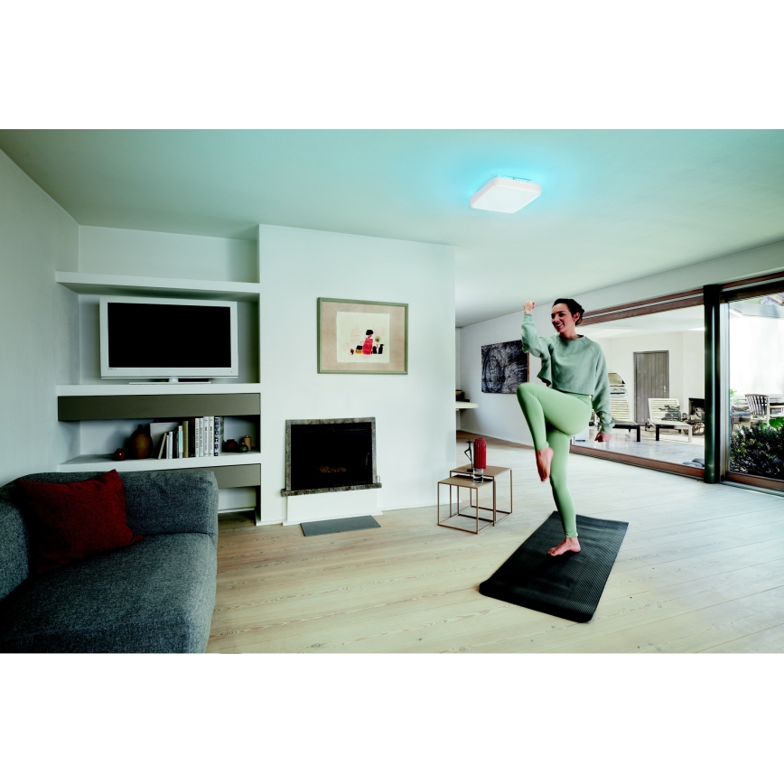 Ledvance - Plafonnier à intensité variable LED RGBW SMART+ ORBIS LED/28W/230V 3000-6500K Wi-Fi blanc