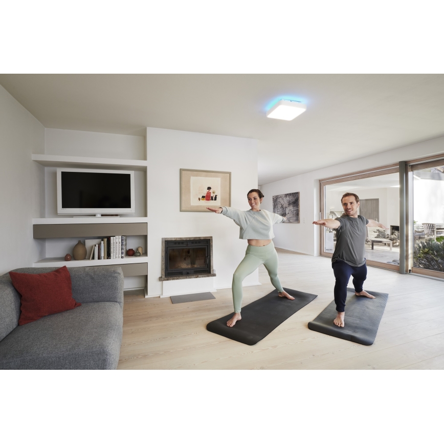 Ledvance - Plafonnier à intensité variable LED RGBW SMART+ ORBIS LED/28W/230V 3000-6500K Wi-Fi blanc