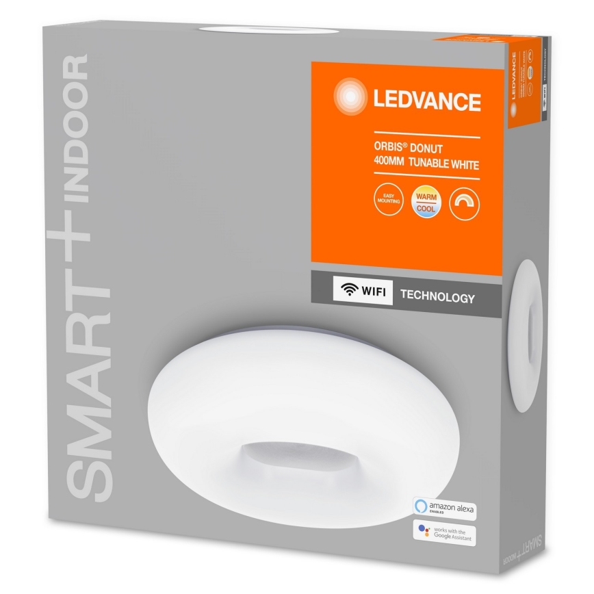 Ledvance - Plafonnier à intensité variable LED SMART+ DONUT LED/24W/230V 3,000K-6,500K Wi-Fi