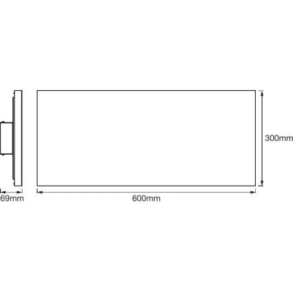 Ledvance - Plafonnier à intensité variableLED SMART+ FRAMELESS LED/28W/230V 3000K-6500K Wi-Fi