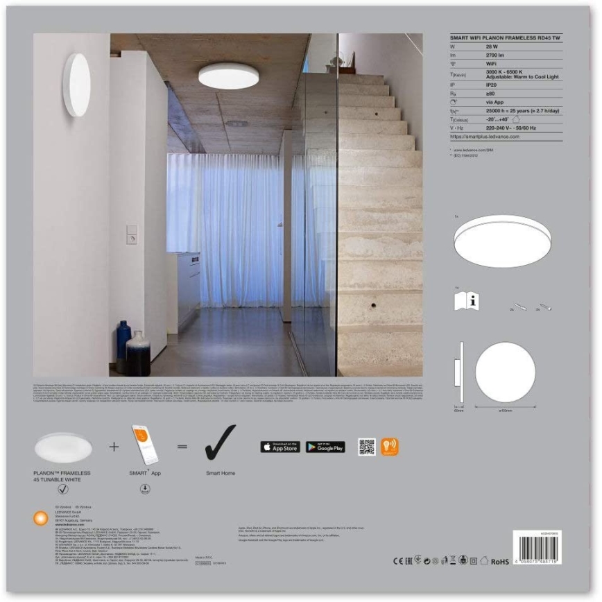 Ampoule connectée WiFi variable - RINGCO