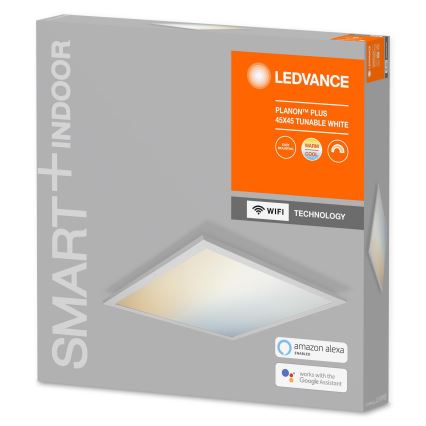 Ledvance - Plafonnier à intensité variable LED SMART + PLANON LED/28W/230V Wi-Fi