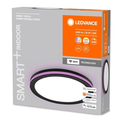 Ledvance - Plafonnier à intensité variable RGBW SMART+ CIRCLE LED/28W/230V Wi-Fi