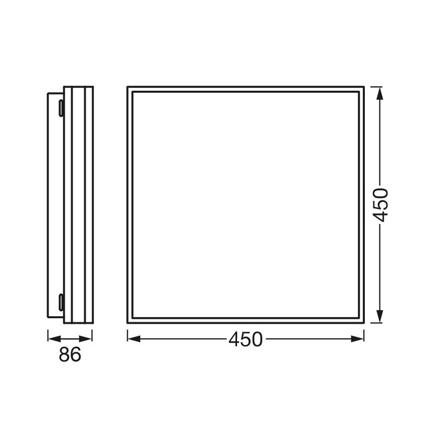 Ledvance - Plafonnier à intensité variable SMART+ MAGNET LED/42W/230V 3000-6500K Wi-Fi