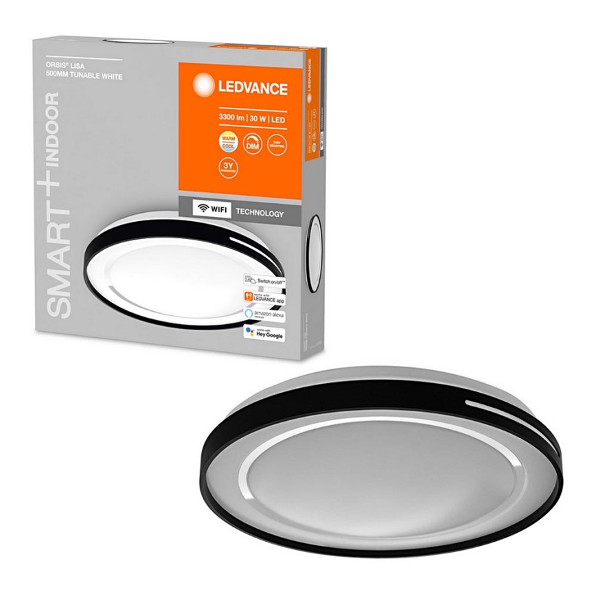 Ledvance - Plafonnier à intensité variable SMART+ ORBIS LED/30W/230V 3000-6500K Wi-Fi