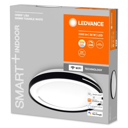 Ledvance - Plafonnier à intensité variable SMART+ ORBIS LED/30W/230V 3000-6500K Wi-Fi