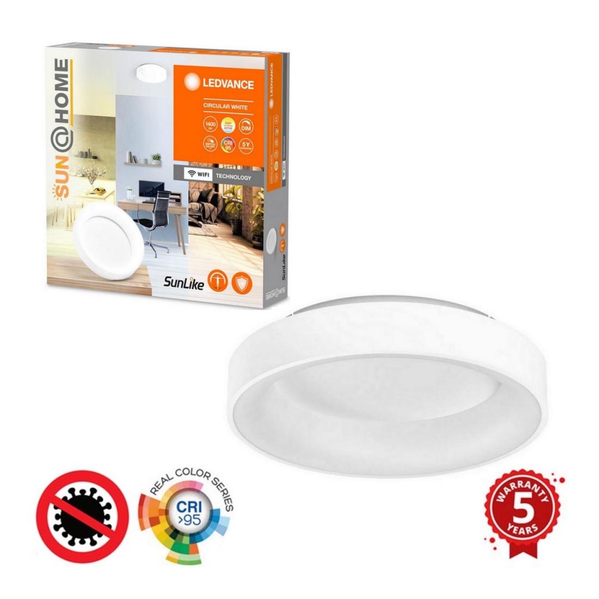 Ledvance- Plafonnier à intensité variable SUN@HOME CIRCULAR LED/18,5W/230V Wi-Fi