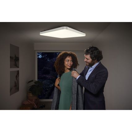 Ledvance - Plafonnier avec détecteur ORBIS LED/60W/230V 3000K