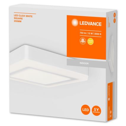 Ledvance - Plafonnier CLICK LED/15W/230V