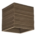 Ledvance - Plafonnier DECOR CARDBOARD 1xE27/15W/230V 25x25 cm