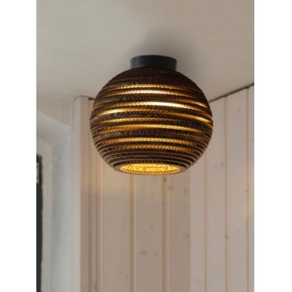 Ledvance - Plafonnier DECOR CARDBOARD 1xE27/15W/230V d. 26 cm