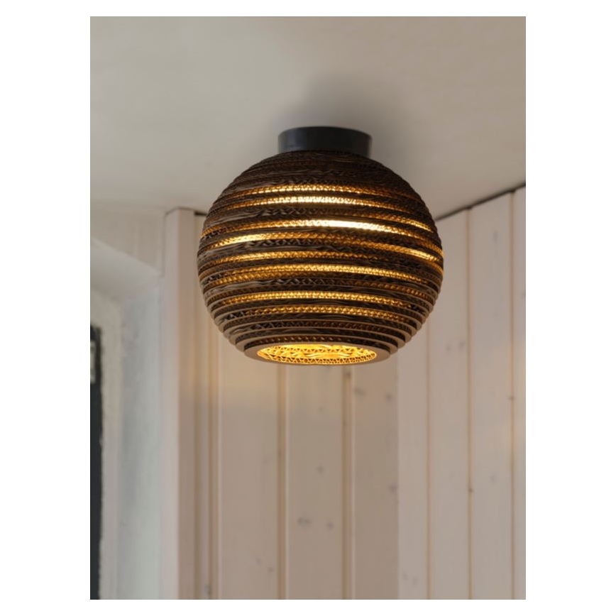 Ledvance - Plafonnier DECOR CARDBOARD 1xE27/15W/230V d. 26 cm