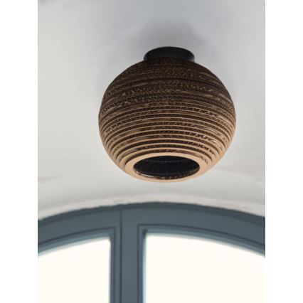 Ledvance - Plafonnier DECOR CARDBOARD 1xE27/15W/230V d. 26 cm