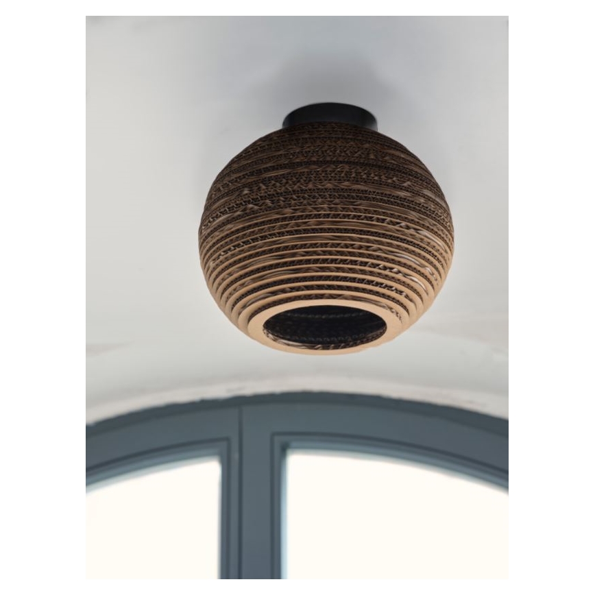 Ledvance - Plafonnier DECOR CARDBOARD 1xE27/15W/230V d. 26 cm