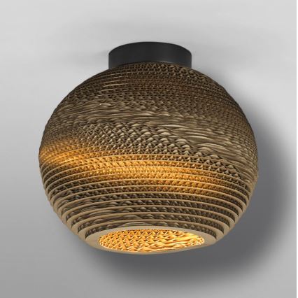 Ledvance - Plafonnier DECOR CARDBOARD 1xE27/15W/230V d. 26 cm