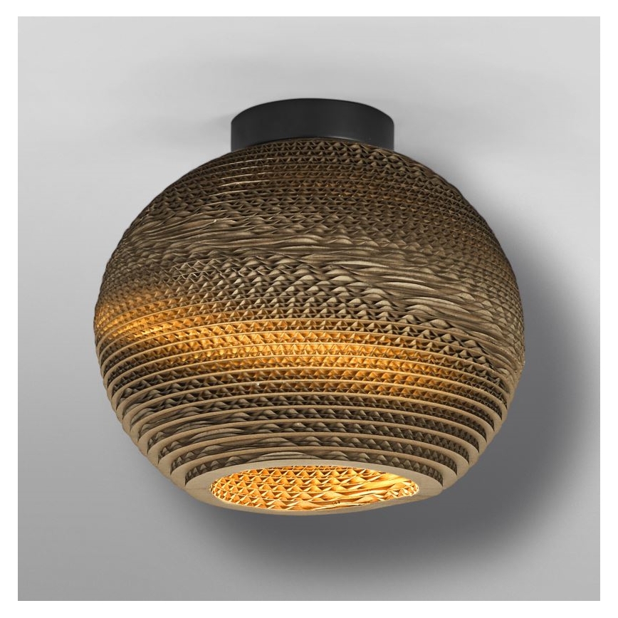 Ledvance - Plafonnier DECOR CARDBOARD 1xE27/15W/230V d. 26 cm