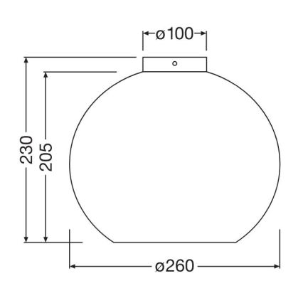 Ledvance - Plafonnier DECOR CARDBOARD 1xE27/15W/230V d. 26 cm