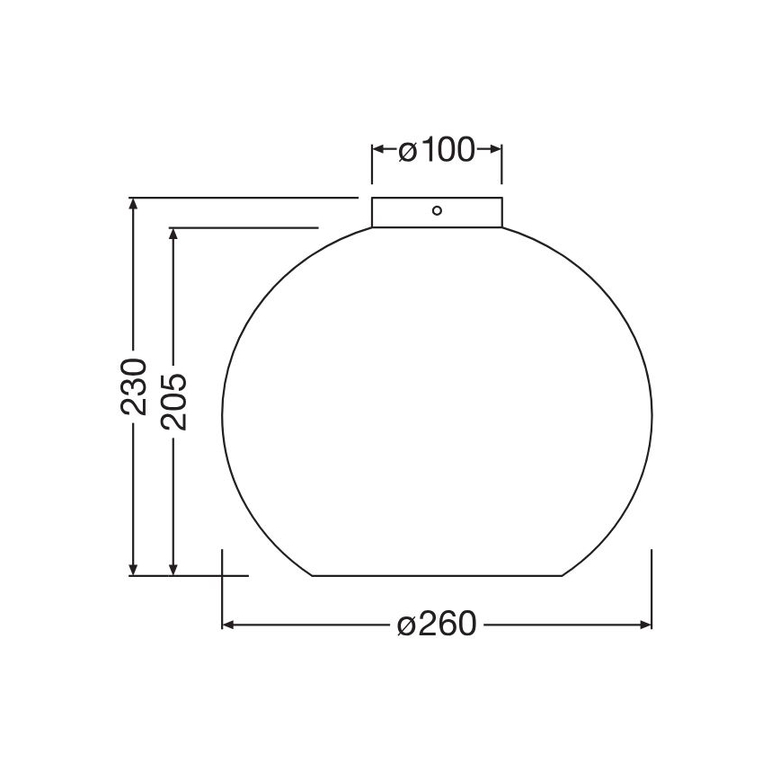 Ledvance - Plafonnier DECOR CARDBOARD 1xE27/15W/230V d. 26 cm