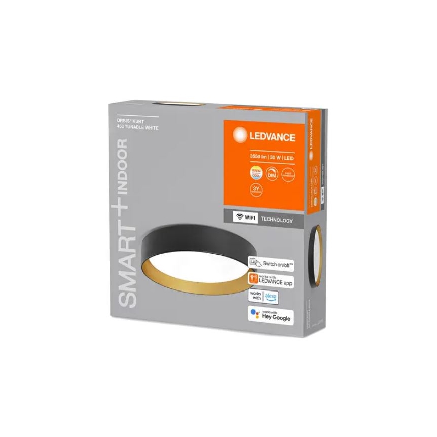 Ledvance - Plafonnier LED à intensité variable SMART+ KURT LED/30W/230V 2700-6500K Wi-Fi