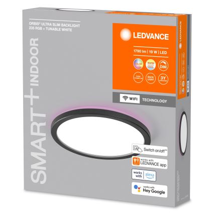 Ledvance - Plafonnier LED RGBW à intensité variable SMART+ ORBIS LED/19W/230V 2700-6500K Wi-Fi