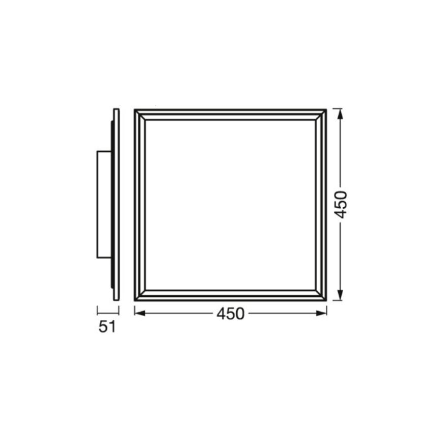 Ledvance - Plafonnier LED RGBW à intensité variable SMART+ PLANON LED/24W/230V 2700-6500K Wi-Fi