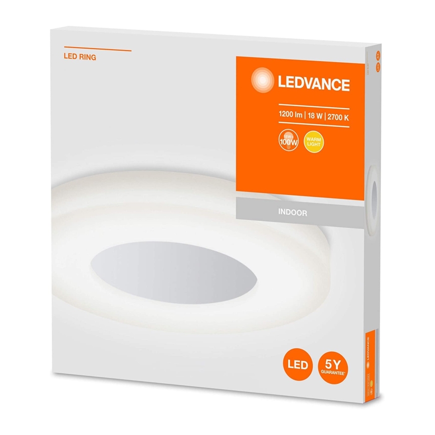 Ledvance - Plafonnier LED RING LED/18W/230V
