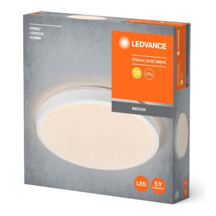 Ledvance - Plafonnier ORBIS LONDON LED/24W/230V blanc