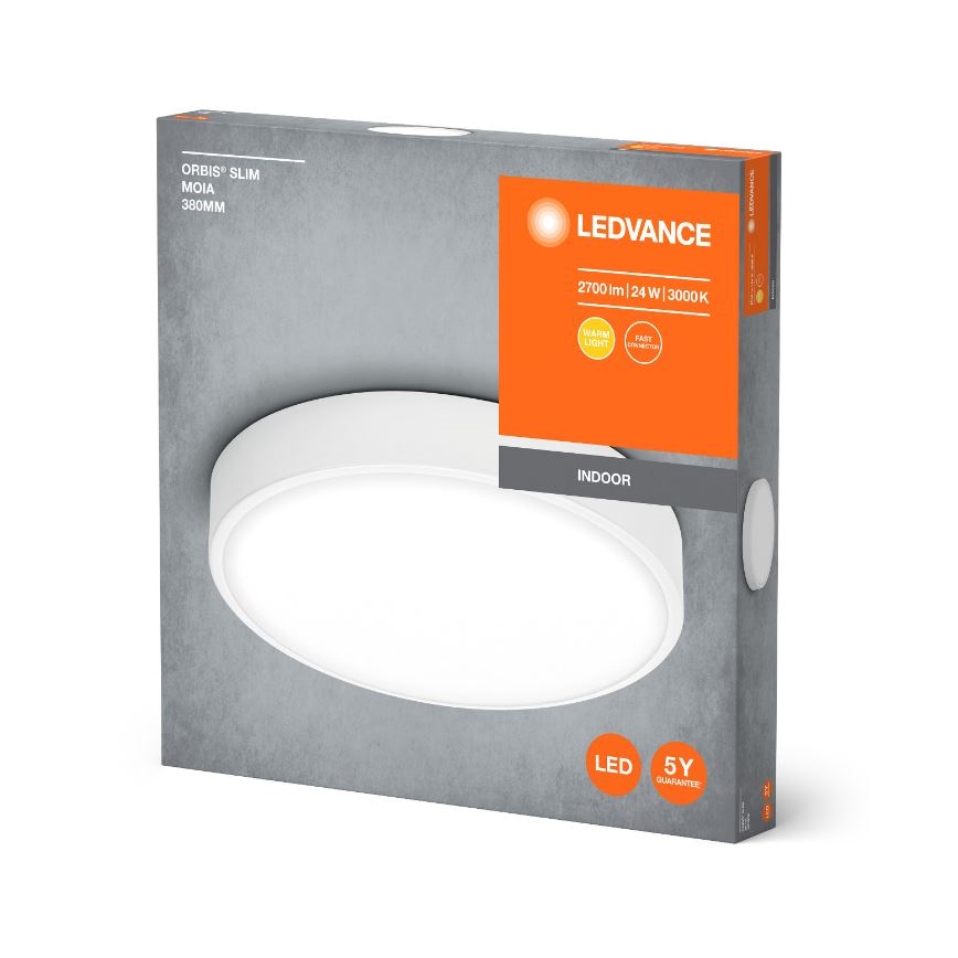 Ledvance - Plafonnier ORBIS SLIM LED/24W/230V blanc