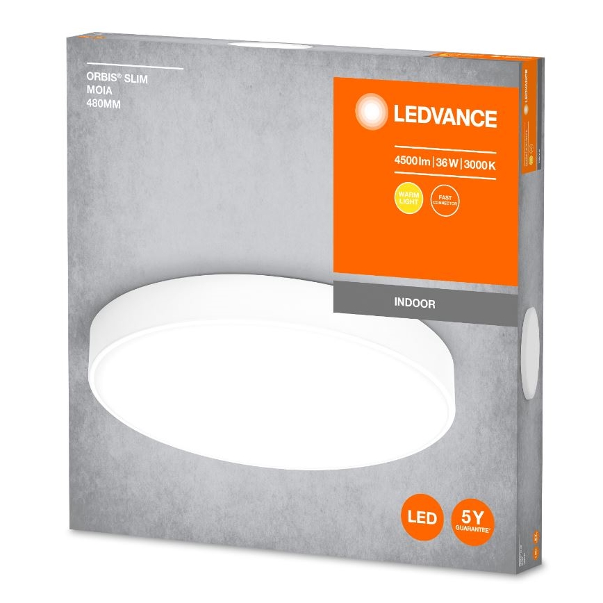 Ledvance - Plafonnier ORBIS SLIM LED/36W/230V blanc