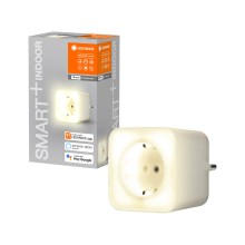 Ledvance - Prise connectée avec éclairage SMART+ PLUG 3680W Wi-Fi