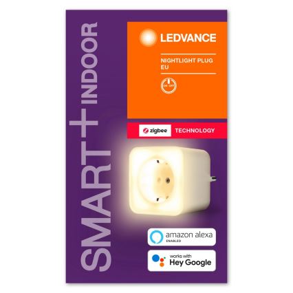 Ledvance - Prise connectée avec une lumière SMART+ PLUG 3680W