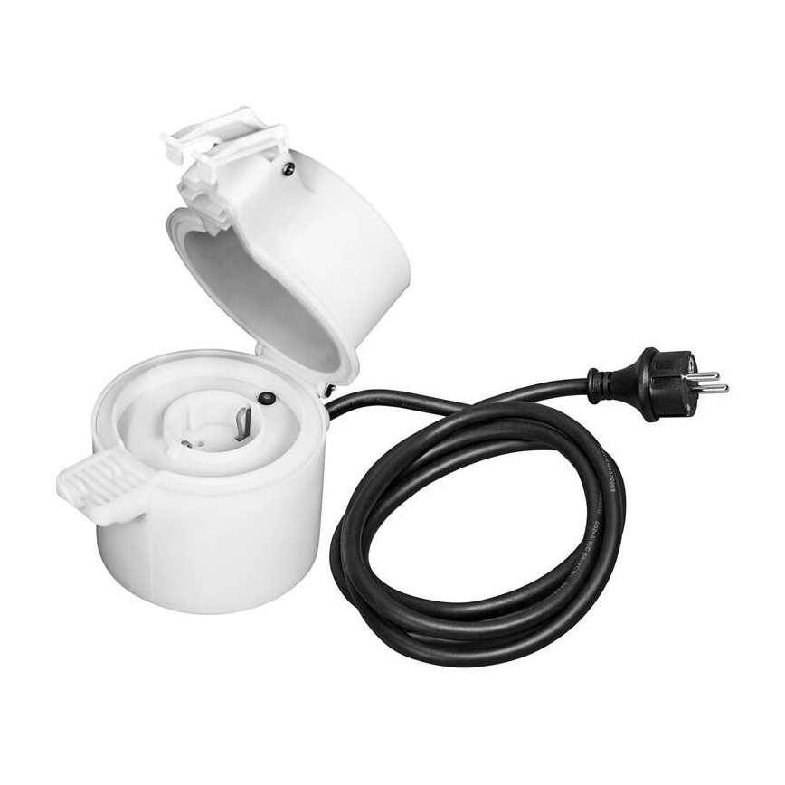 Ledvance - Prise connectée extérieur SMART+ PLUG SCHUKO 3680W IP44 Wi-Fi