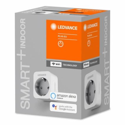 Ledvance - Prise connectée SCHUKO SMART+ EU Wi-Fi