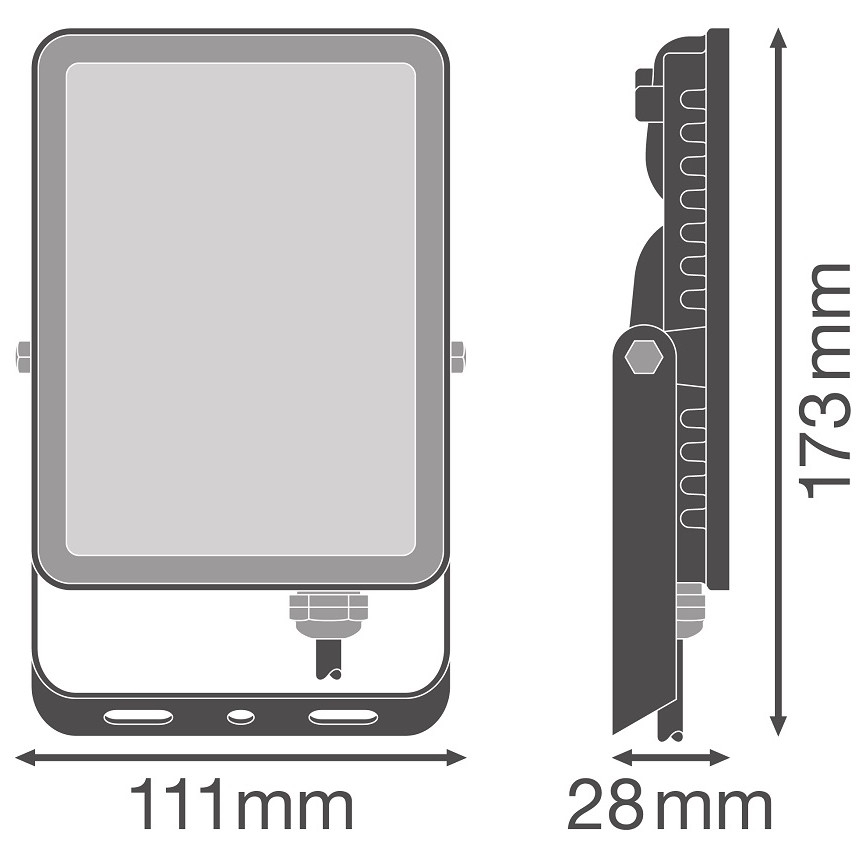 Ledvance - Projecteur d'extérieur LED FLOODLIGHT LED/20W/230V 4000K IP65