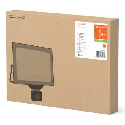 Ledvance - Applique murale extérieure avec un détecteur FLOODLIGHT ESSENTIAL LED/200W/230V IP65