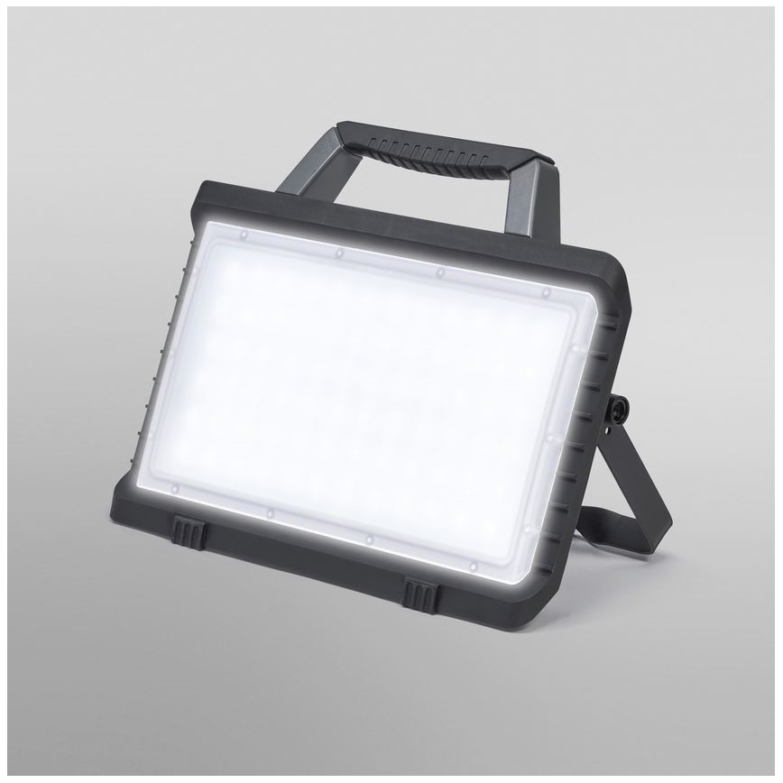 Ledvance - Projecteur extérieur LED à intensité variable et rechargeable WORKLIGHT BATTERY LED/26W/5V IP54