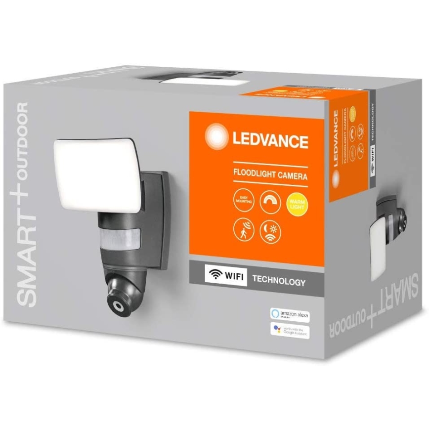 Ledvance - Projecteur LED avec détecteur et caméra SMART+ LED/24W/230V IP44 Wi-Fi