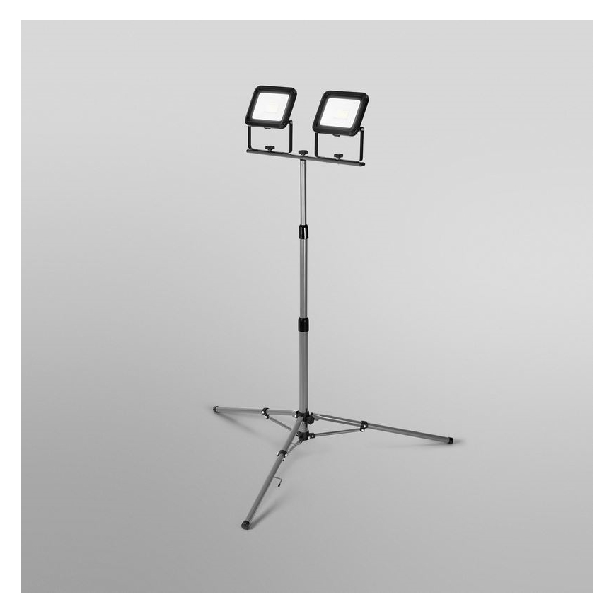 Ledvance - Projecteur LED d'extérieur avec un support WORKLIGHT TRIPOD 2xLED/30W/230V 6500K IP65