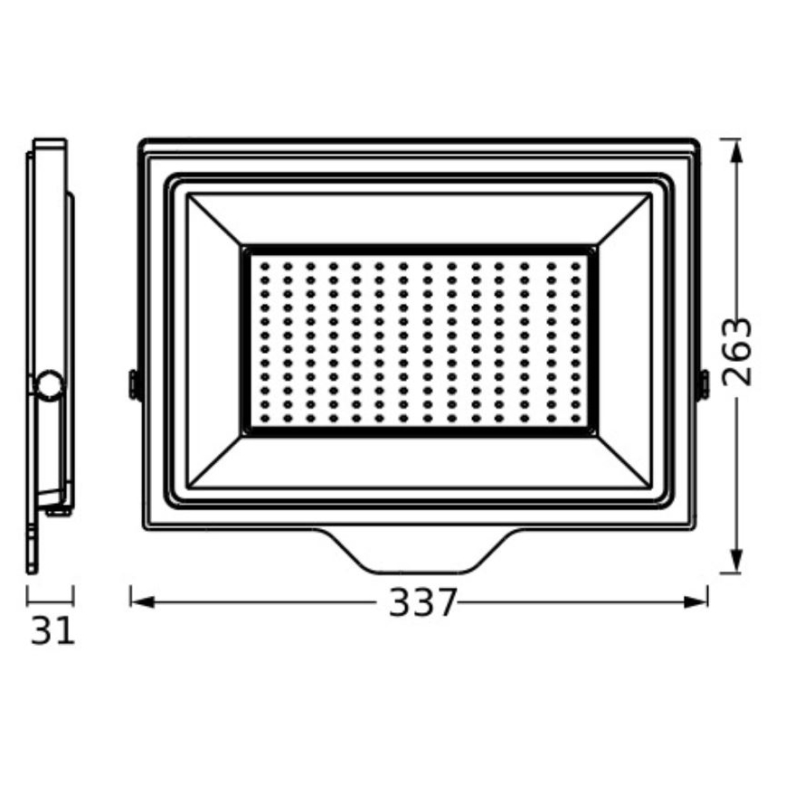 Ledvance - Projecteur LED d'extérieur FLOODLIGHT ESSENTIAL LED/150W/230V IP65