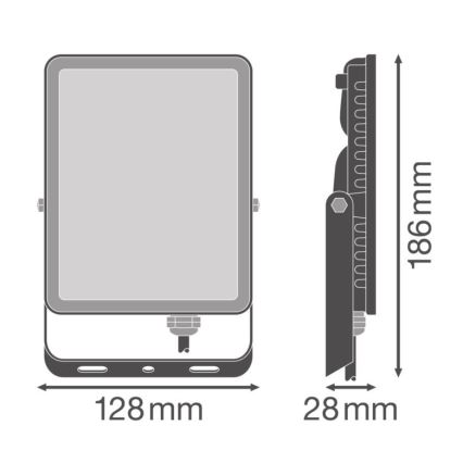 Ledvance - LED Applique murale extérieure FLOODLIGHT ESSENTIAL LED/30W/230V 4000K IP65