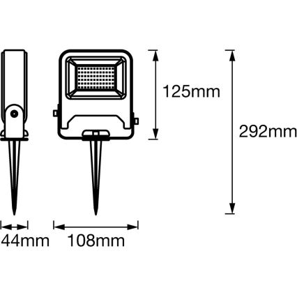 Ledvance - Projecteur LED ENDURA LED/10W/230V IP65