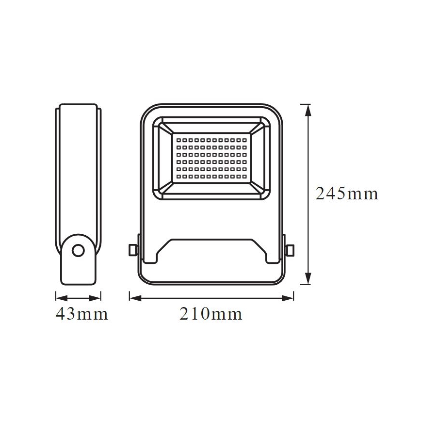 Ledvance - Projecteur LED avec détecteur ENDURA LED/50W/230V IP44