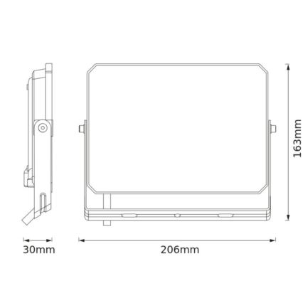 Ledvance - Projecteur LED FLOODLIGHT LED/50W/230V 4000K IP65