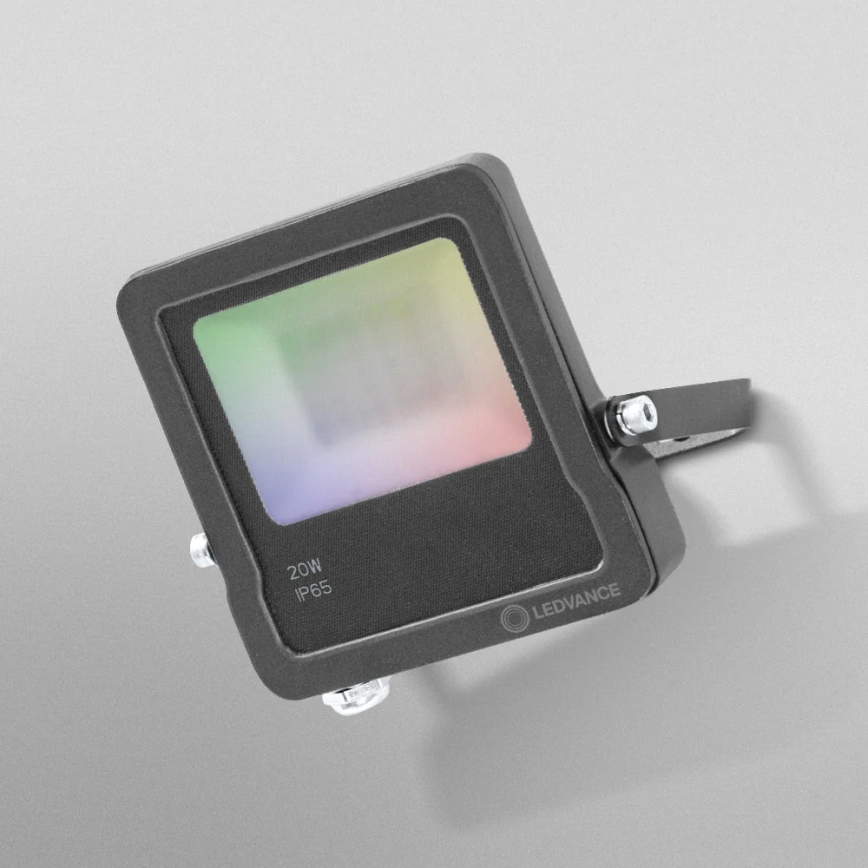 Ledvance - Projecteur LED RGBW FLOODLIGHT LED/20W/230V 3000K IP65 Wi-Fi + télécommande